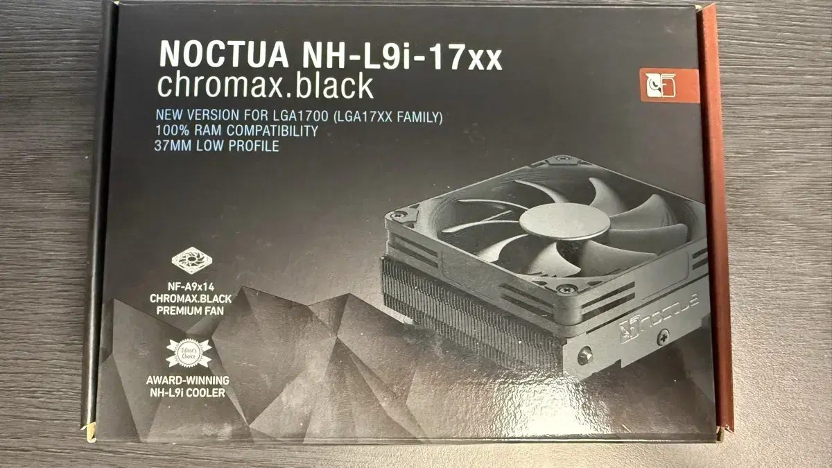 Noctua NH-L9i-17xx black SFF용 쿨러 판매합니다